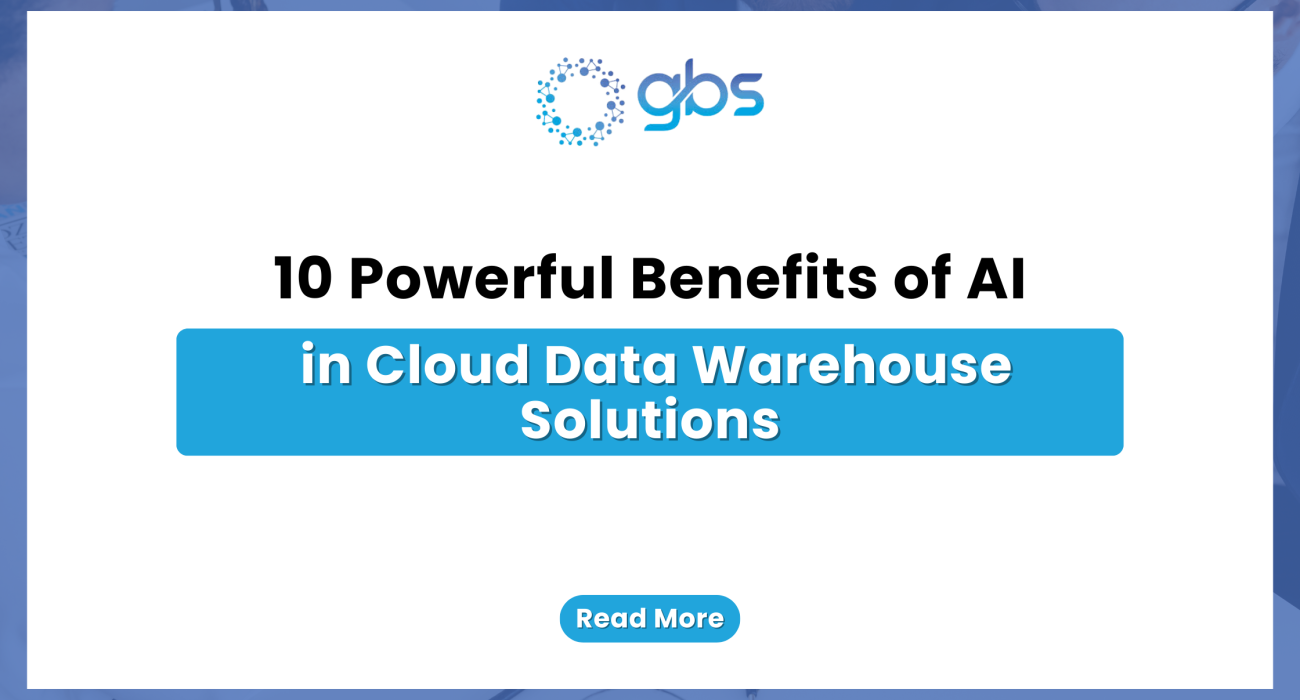 10 Powerful Benefits of AI in Cloud Data Warehouse Solutions — text-based blog header image.