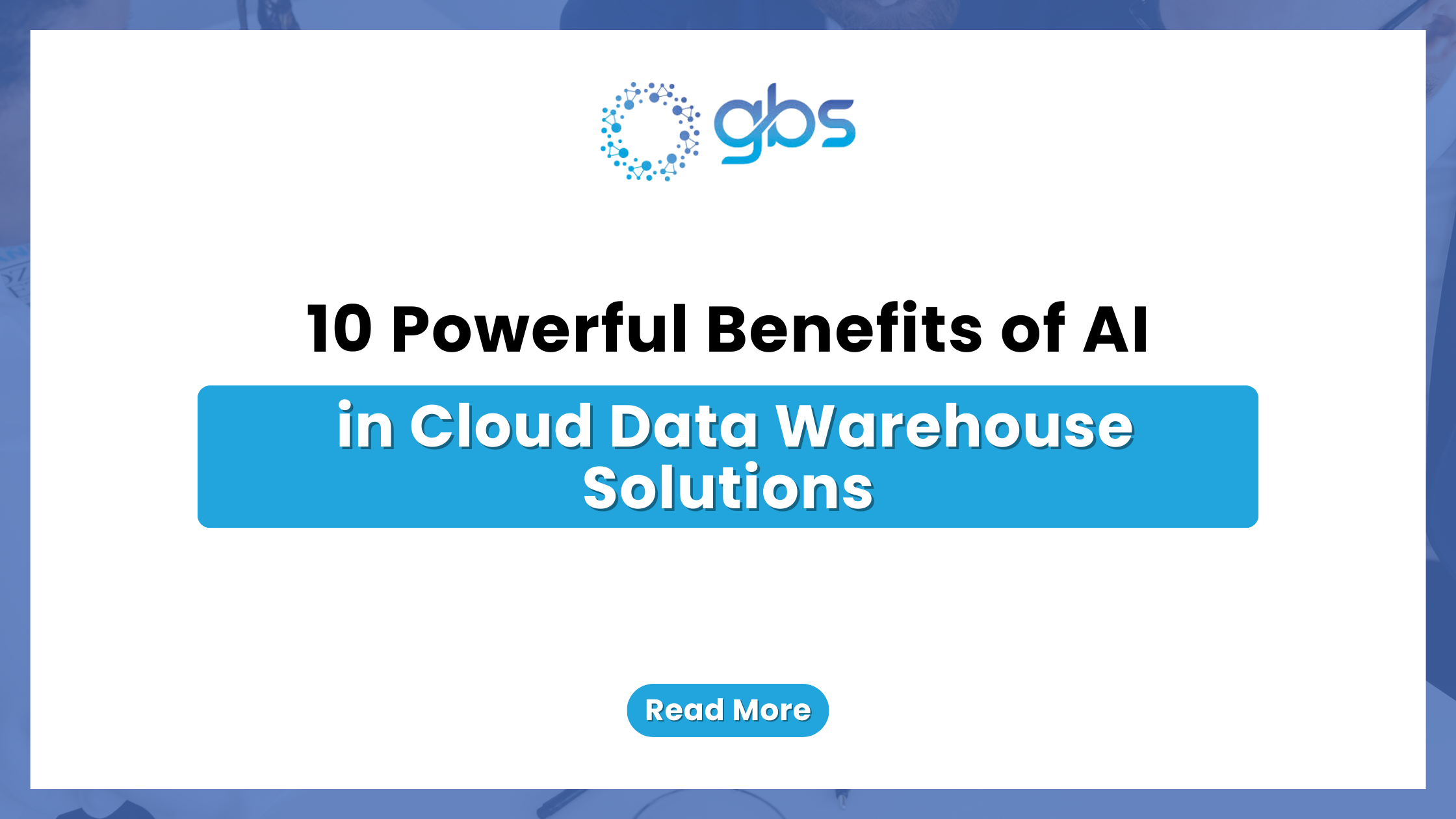 10 Powerful Benefits of AI in Cloud Data Warehouse Solutions — text-based blog header image.